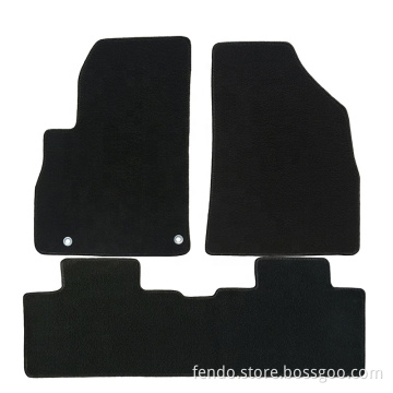 Non Slip Wear Resistant PVC Velvet Car Floor Mat